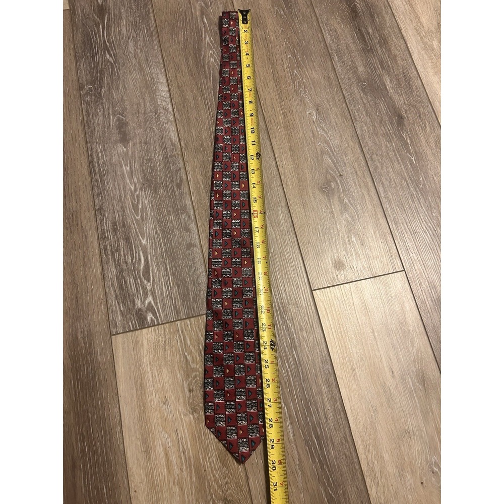 Trevi Men's Tie 100% Silk Necktie 60" Long Italian Design